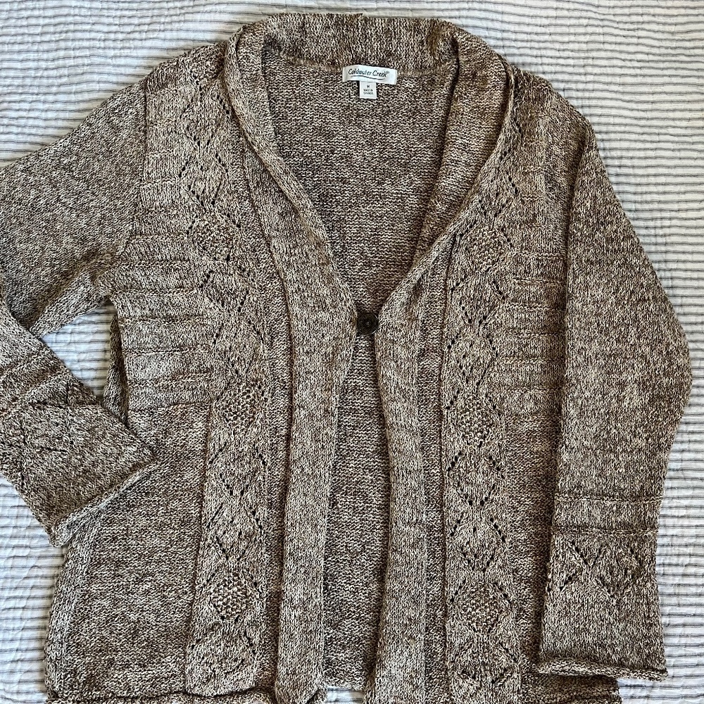 Coldwater Creek Sweater Cardigan Jacket